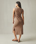 Women's Premium Slub Tank Dress - Pine Bark